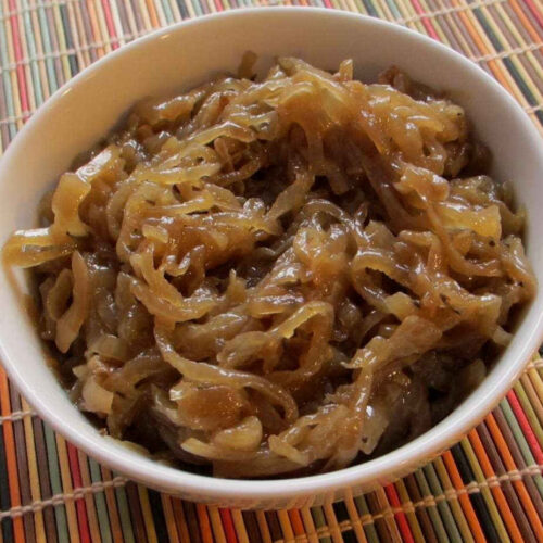 Slow Cooker Caramelized Onions