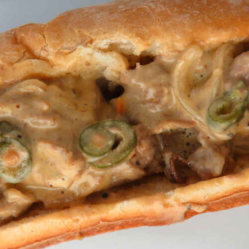 Slow Cooker Cheesesteaks
