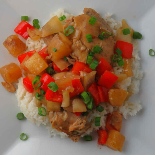 Slow Cooker Hawaiian Pineapple Chicken