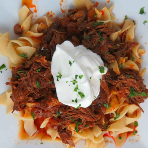 Slow Cooker Hungarian Beef