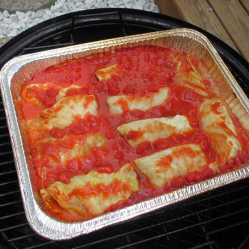 Smoked Cabbage Rolls