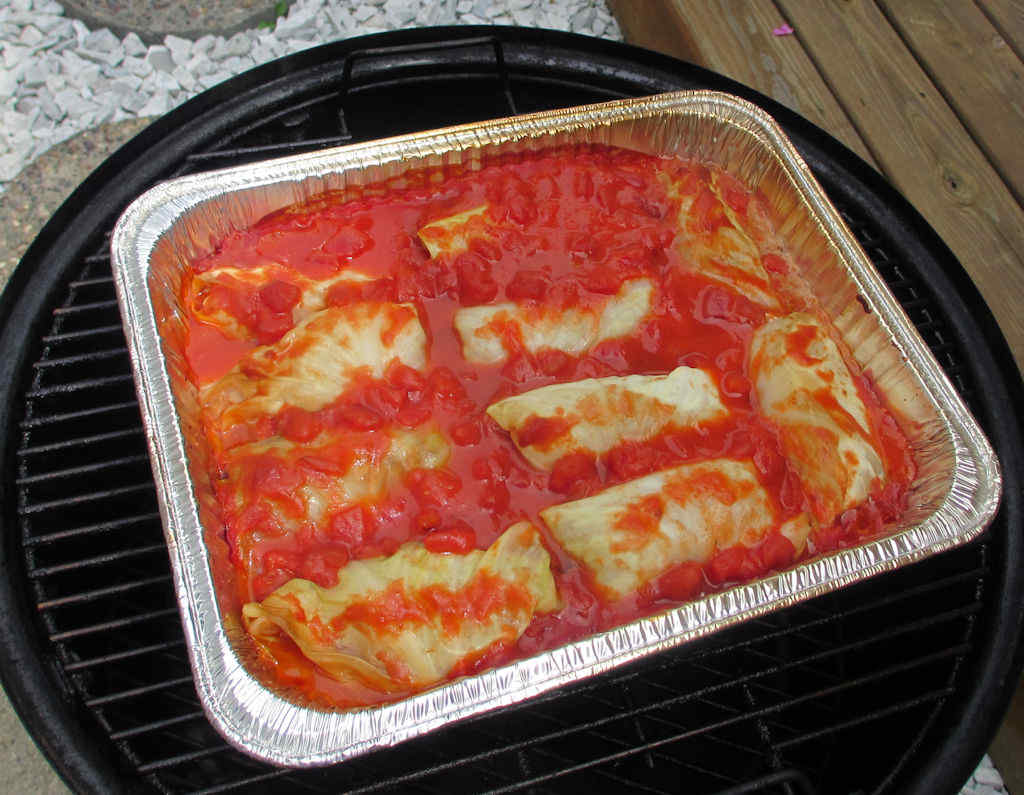 Smoked Cabbage Rolls