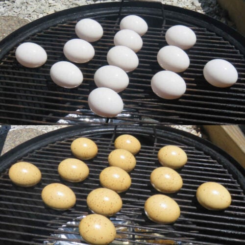 Smoked Eggs