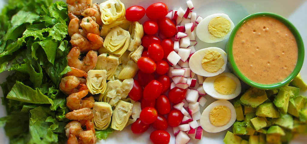 Smoked Shrimp Cobb Salad