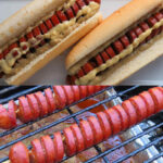 Smoked Spiral Hot Dogs