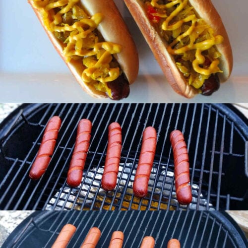 Smoked Spiral Hot Dogs Version 2.0