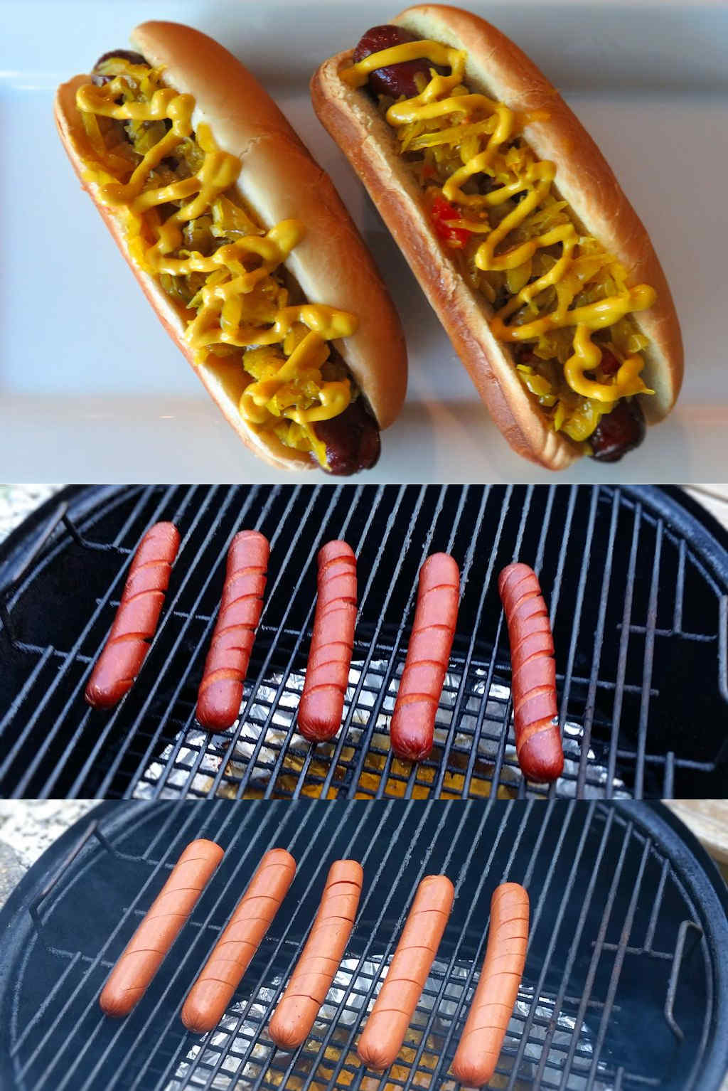Smoked Spiral Hot Dogs Version 2.0