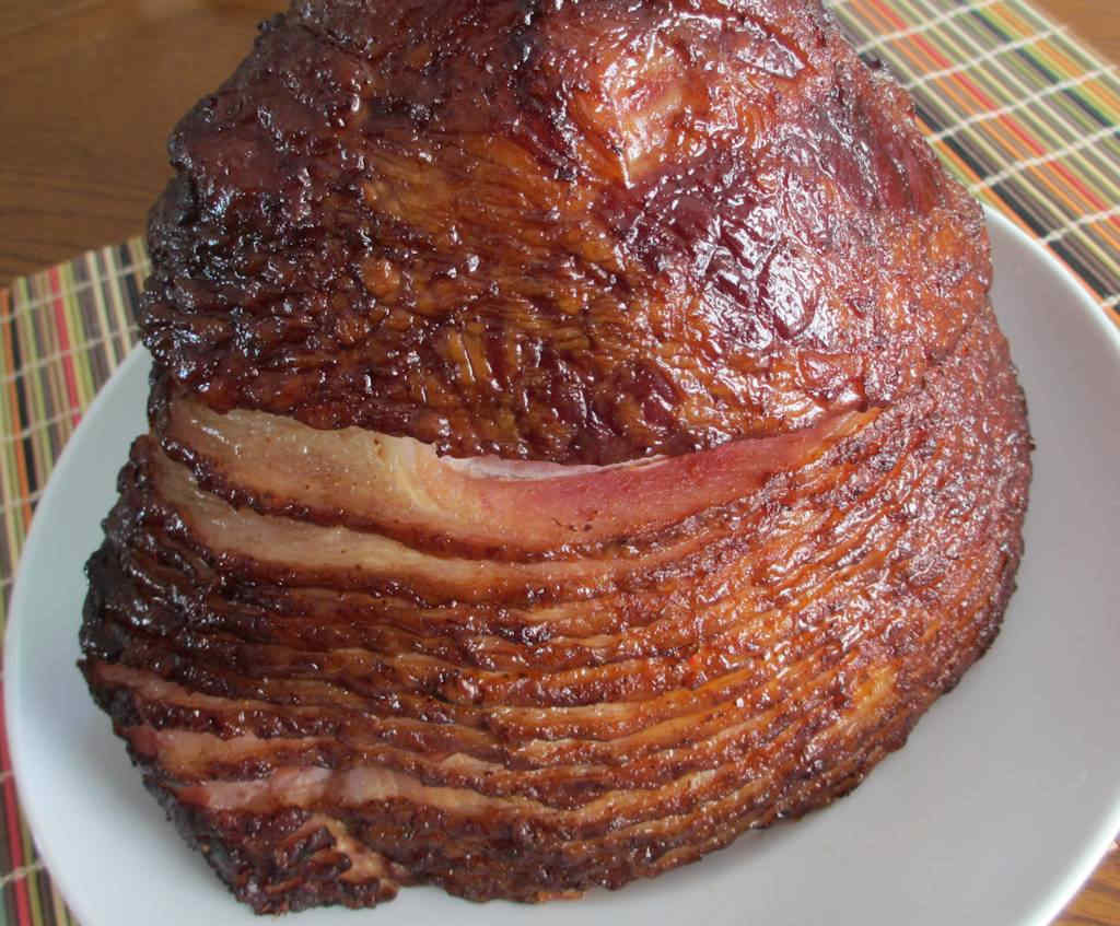 Smoked and Glazed Spiral-Sliced Ham