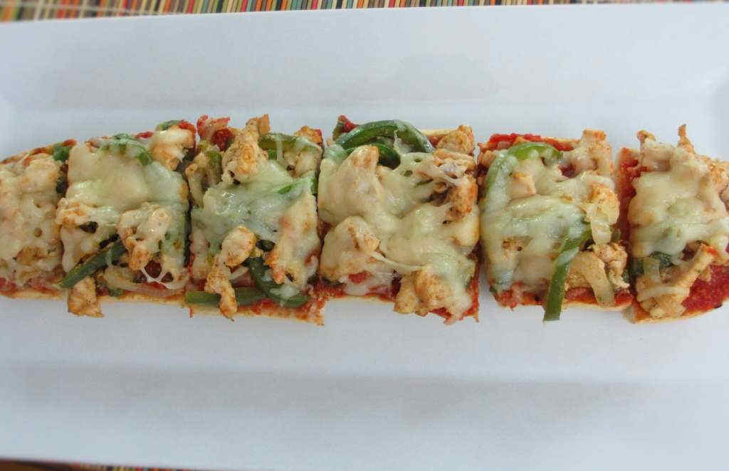 Southwest Grilled Chicken French Bread Pizza