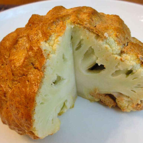 Southwestern Whole Roasted Cauliflower