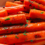 Spicy Cranberry Glazed Carrots