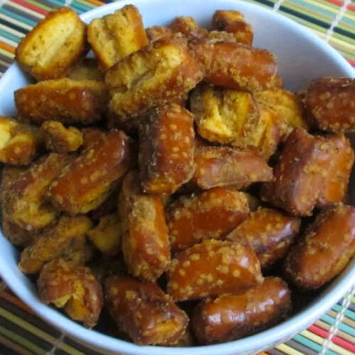 Spicy Garlic Ranch Pretzel Bites