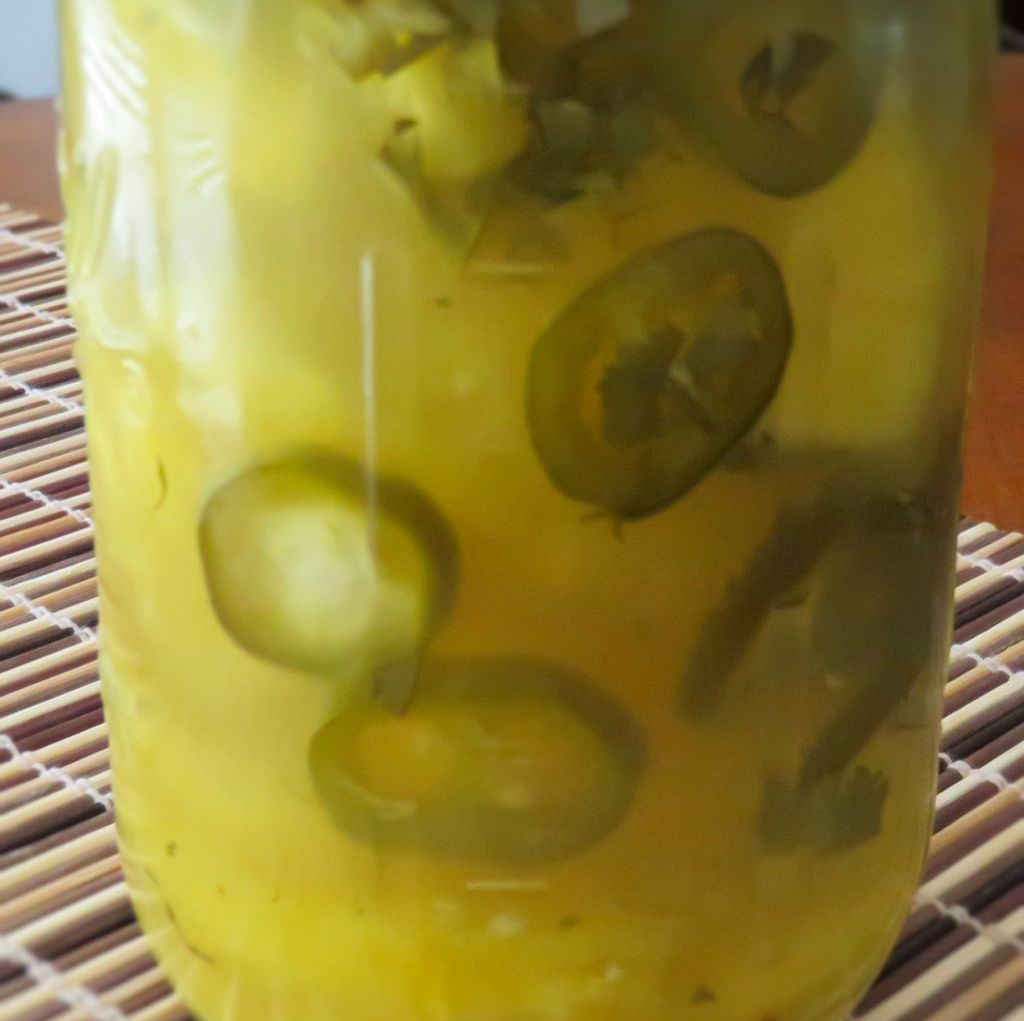 Spicy Pickled Pineapple