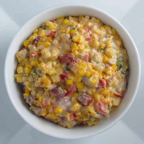 Spicy Tasso and Corn Casserole