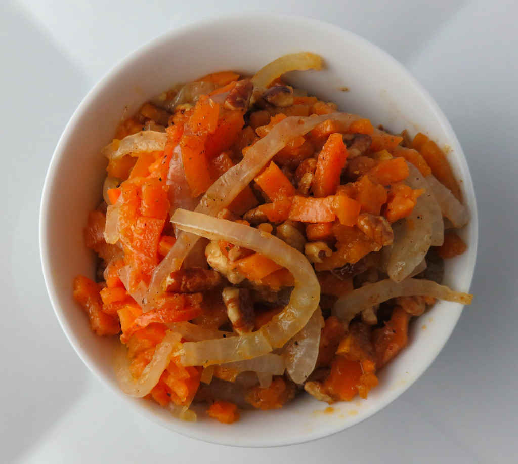 Spiral Sweet Potatoes with Pecan Butter