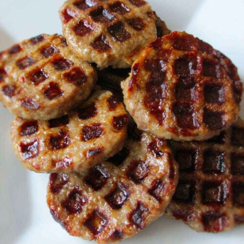 Waffled Sausages