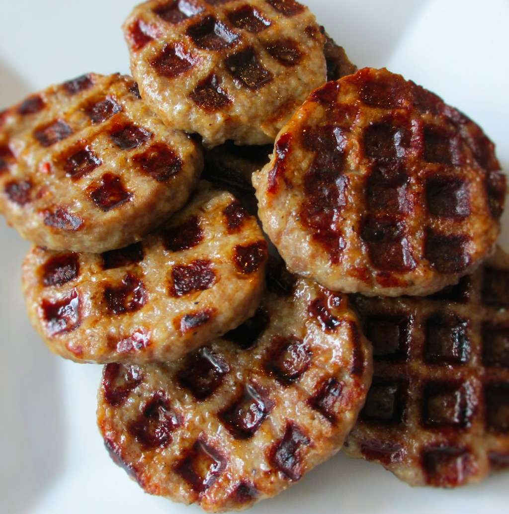 Waffled Sausages