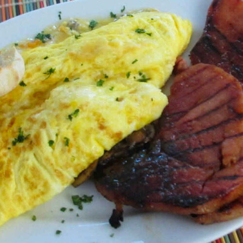 Zesty Grilled Ham Steak