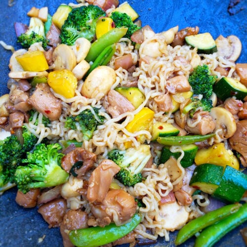 Easy Asian Ramen Stir Fry