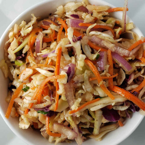 Easy Asian Slaw