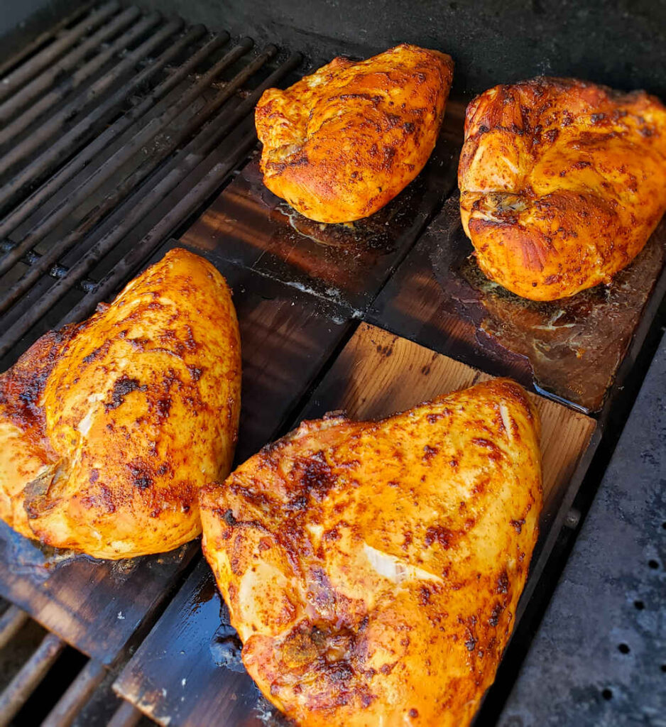 Spice-Brined Grilled Chicken Breasts