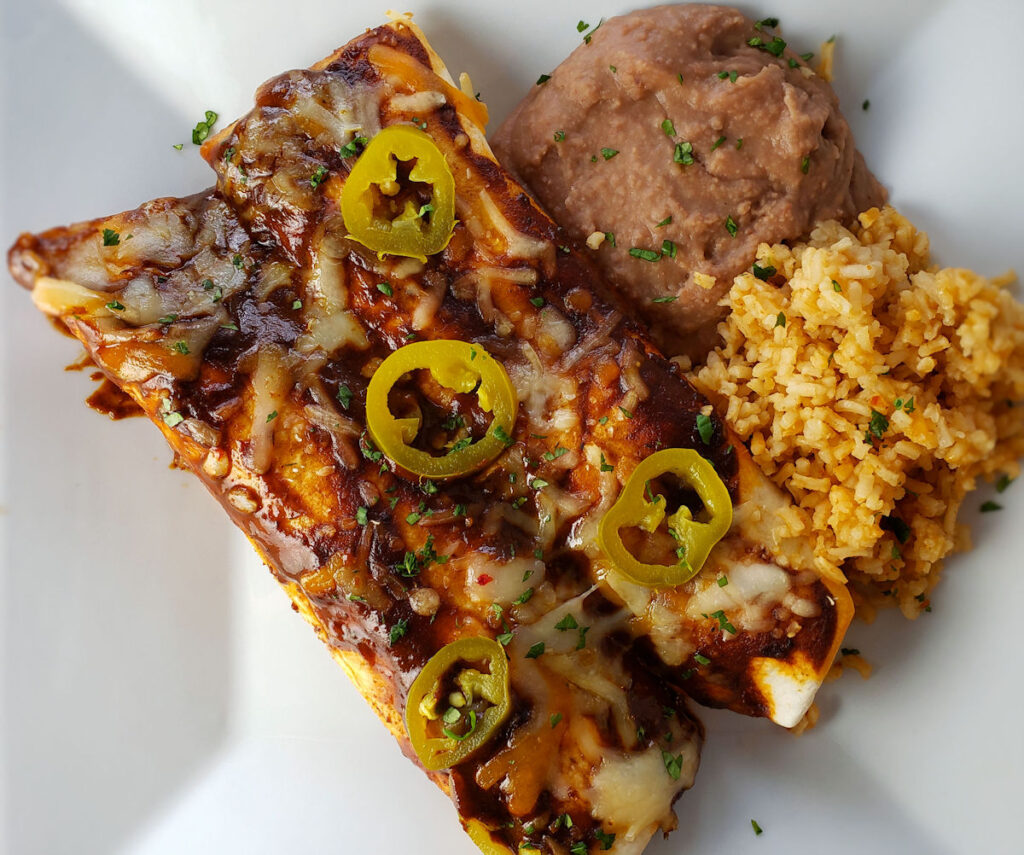 The Best Cheese Enchiladas