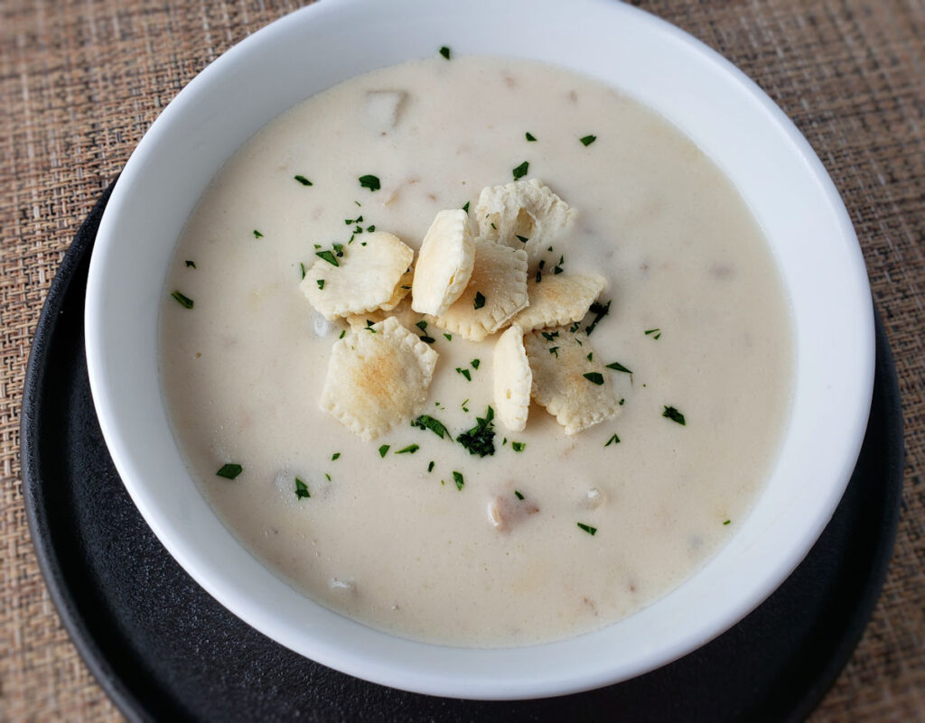 Quick and Easy New England Clam Chowder