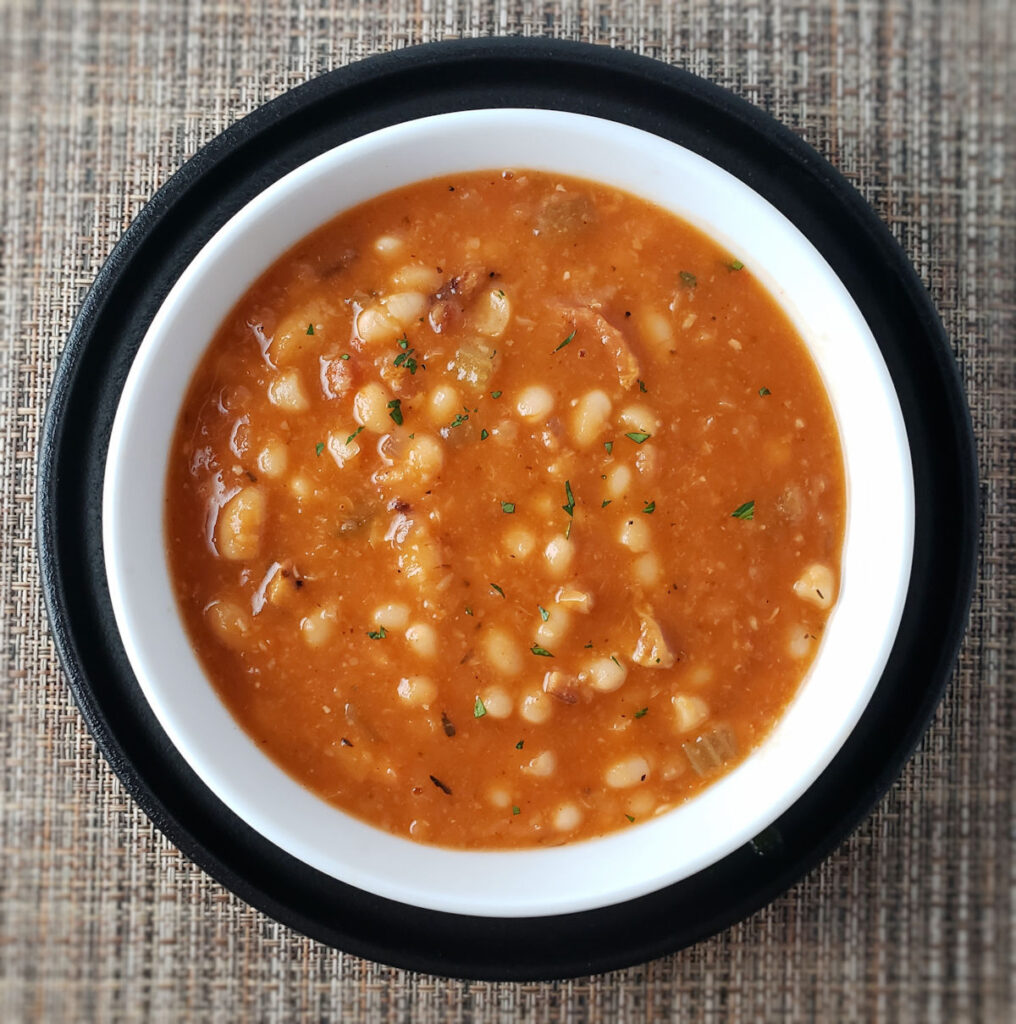 Copycat Campbell's Bean and Bacon Soup