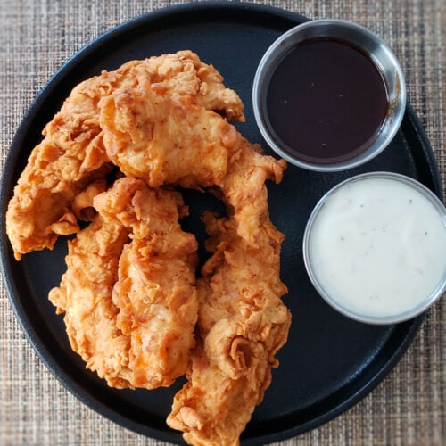 Copycat Chili's Honey Chipotle Chicken Fingers
