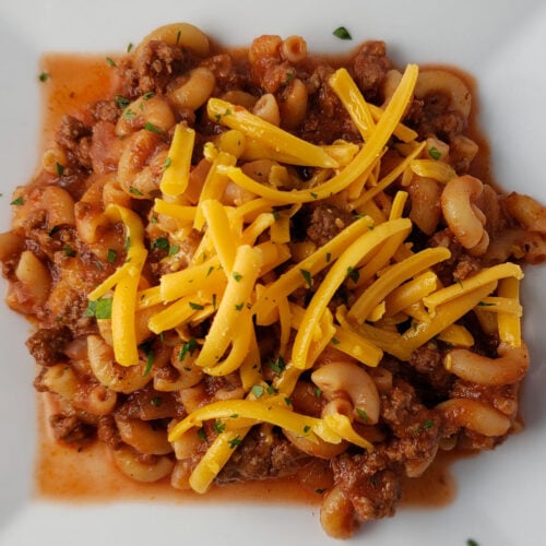 Homemade Beefaroni