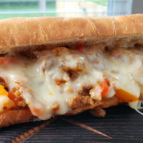 Sausage Pepper Onion Hoagies