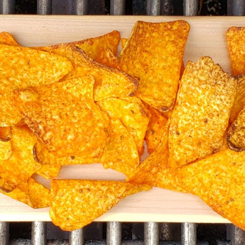 Cedar Planked Nacho Doritos