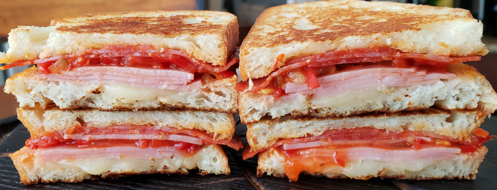 Easy Spicy Relish Paninis using the Cuisinart Griddler