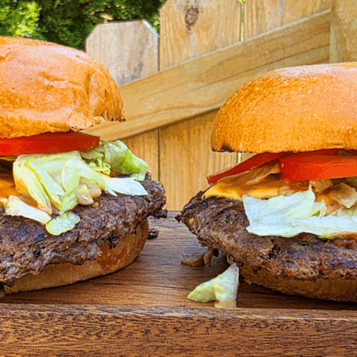 Blended Smash Burgers