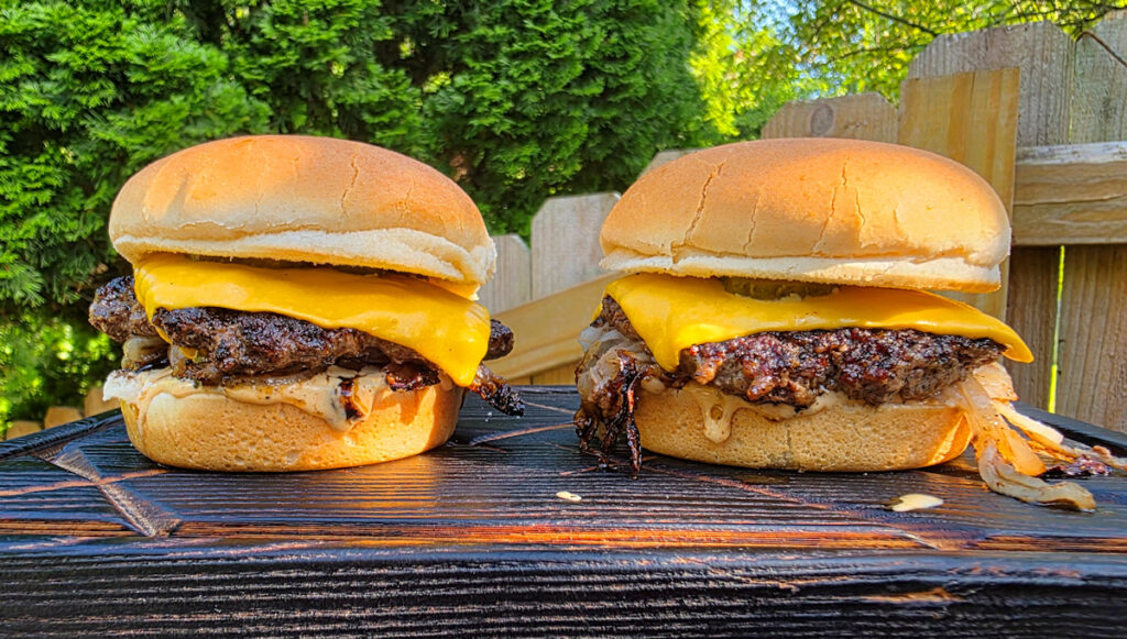 Oklahoma Onion Smash Burgers