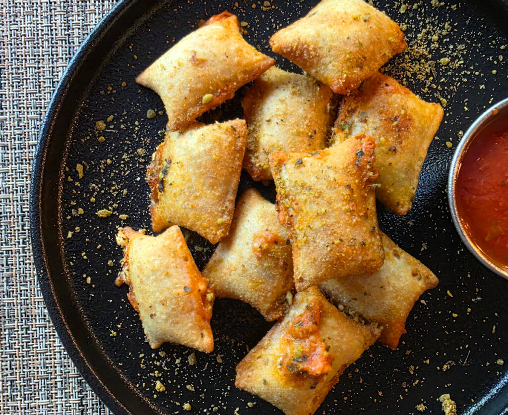 Quick Fix Seasoned Pizza Rolls