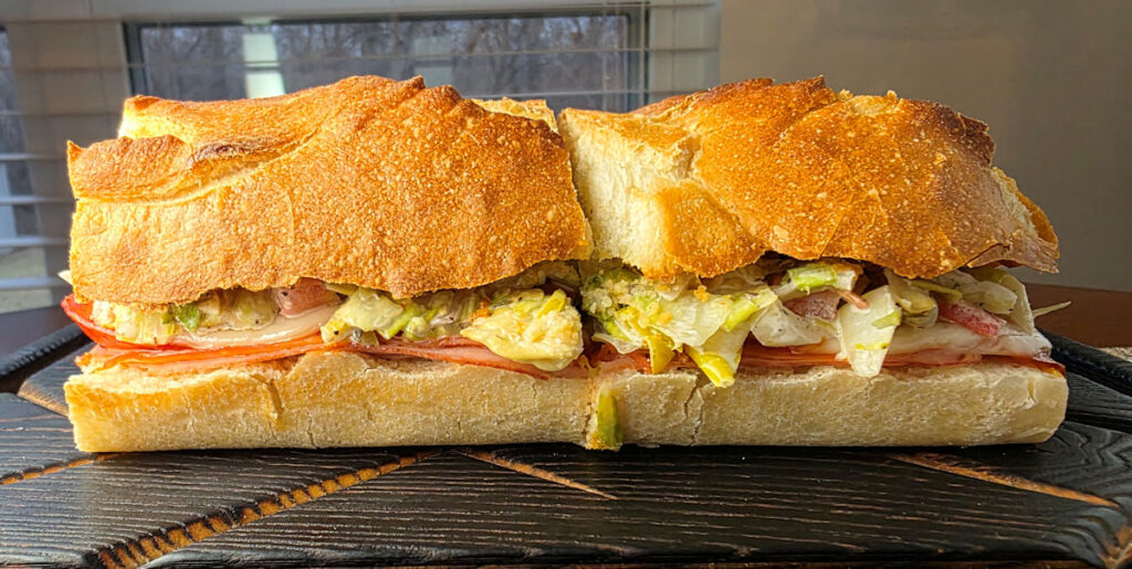 Baked Italian Grinder Sandwich