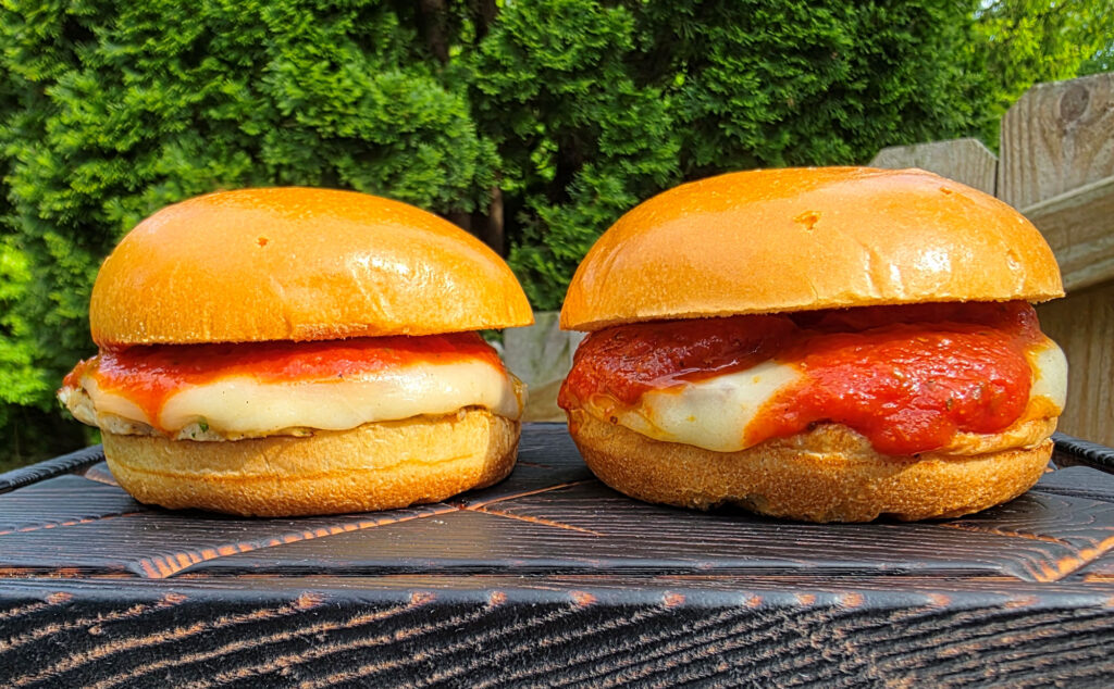 Chicken Pizza Burgers