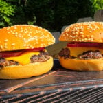 BBQ Velveeta Smash Burgers