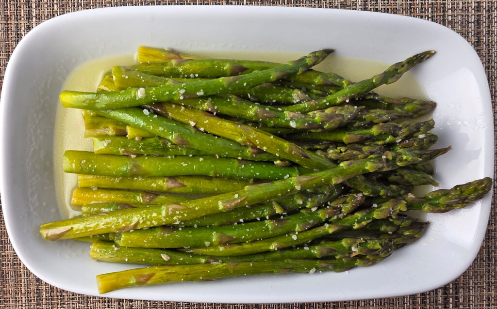 Sous Vide Parmesan Garlic Asparagus