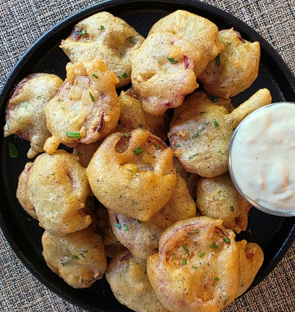 Beer-Battered Fried Radishes