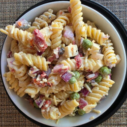 Caesar Parmesan Pasta Salad
