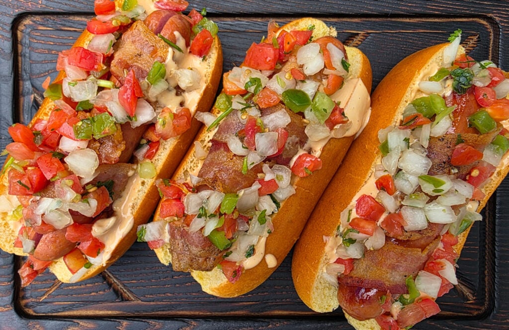 Spicy Tijuana Hot Dogs