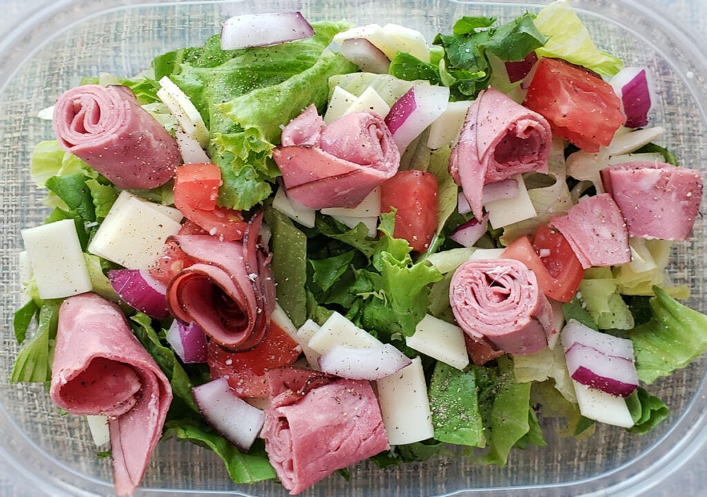 Blimpie’s Roast Beef and Provolone Sub In A Tub