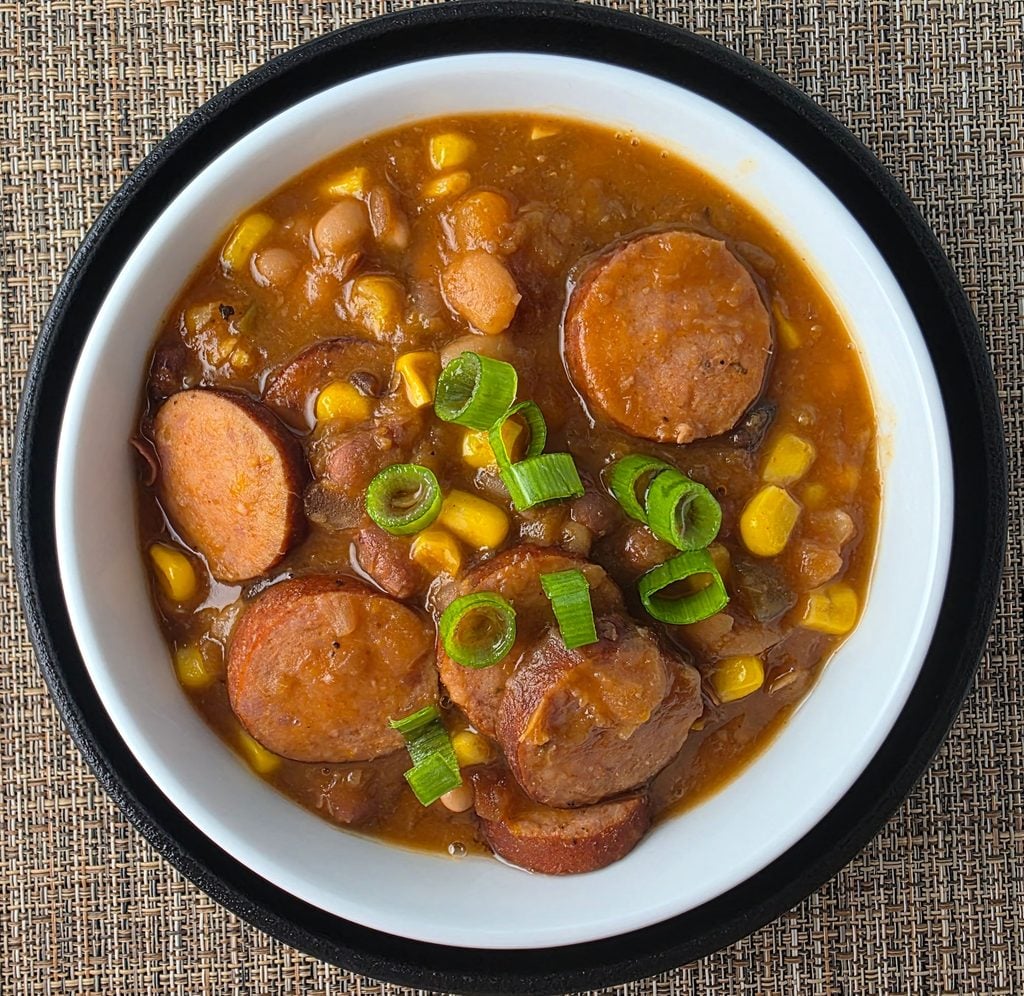 Slow Cooker Cajun 15 Bean Soup